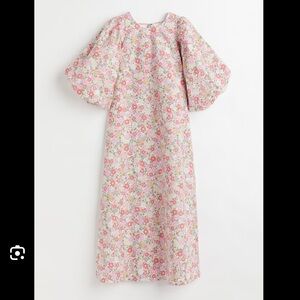 (5 for $25) H&M Mid-Calf Floral Dress